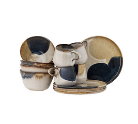 Bloomingville Jules breakfast set of 12 pieces Bloomingville Jules breakfast set of 12 pieces