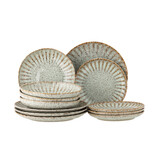 Bloomingville Fleur tableware set of 12 pieces - 82068691 Bloomingville Fleur tableware set of 12 pieces - 82068691