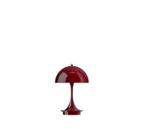 Louis Poulsen Lampada da tavolo portatile Panthella 160 bordeaux opaco Louis Poulsen Lampada da tavolo portatile Panthella 160 bordeaux opaco