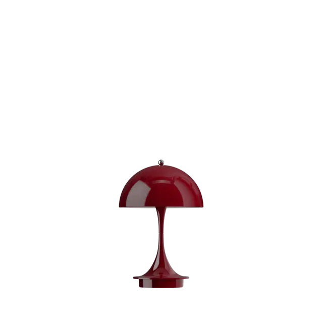 Louis Poulsen Lampe de table portable Panthella 160 bordeaux opaque - 5744930169