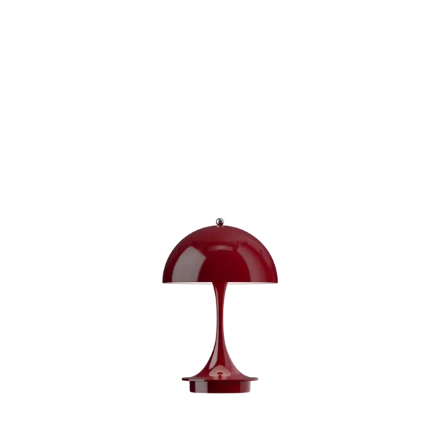 Louis Poulsen Lámpara de mesa portátil Panthella 160 color burdeos opaco - 5744930169 Louis Poulsen Lámpara de mesa portátil Panthella 160 color burdeos opaco - 5744930169