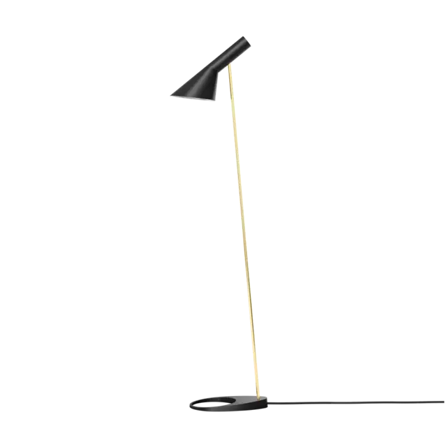 Louis Poulsen Lampadaire AJ laiton/noir - 5744171915