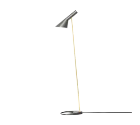 Louis Poulsen AJ staande lamp brass/warm grey