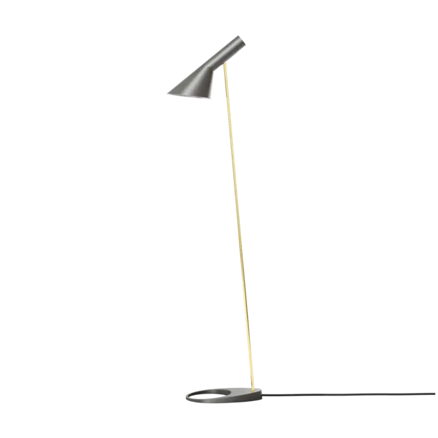 Louis Poulsen AJ staande lamp brass/warm grey - 5744171928 Louis Poulsen AJ staande lamp brass/warm grey - 5744171928