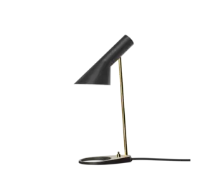 Louis Poulsen AJ bordslampa mini mässing/svart Louis Poulsen AJ bordslampa mini mässing/svart
