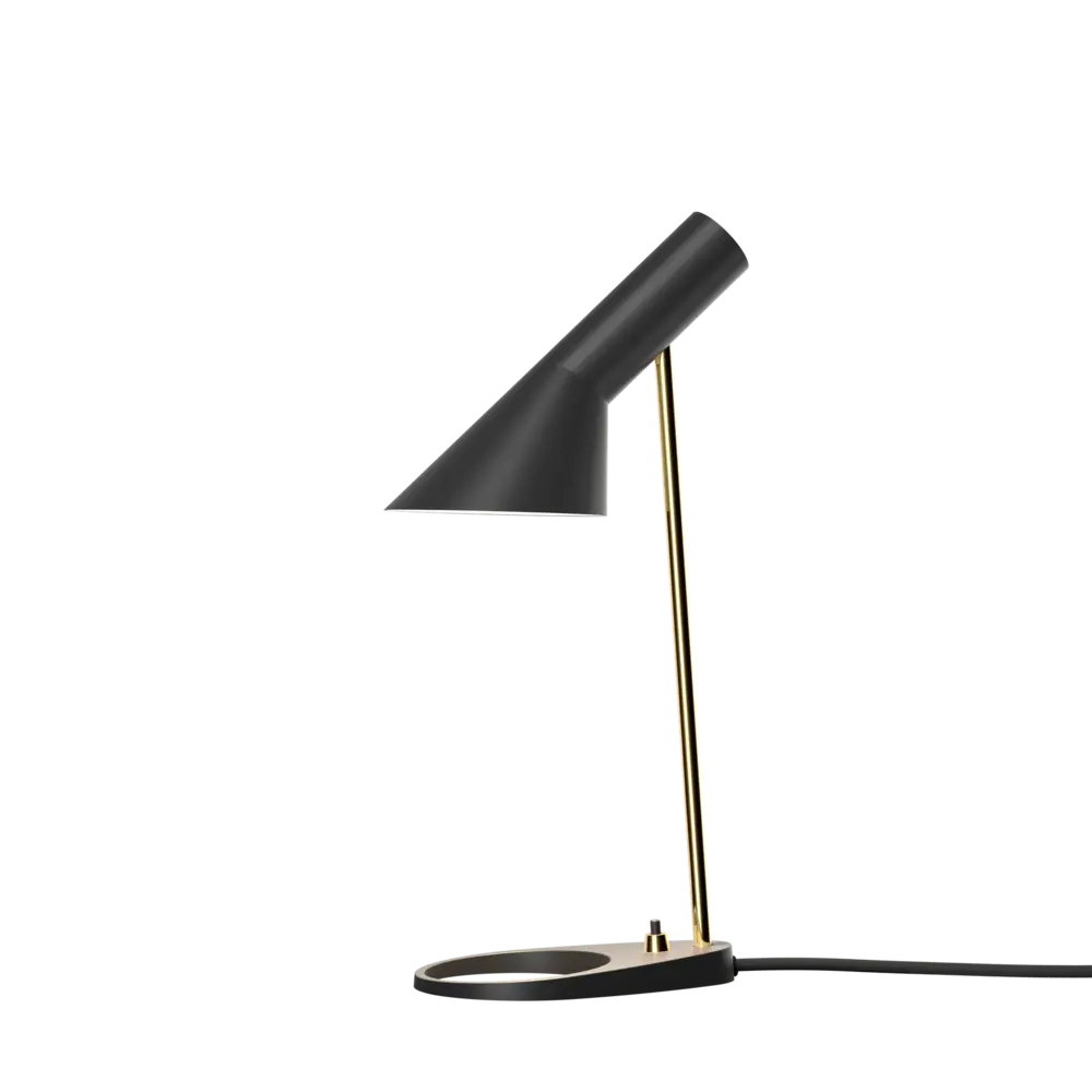 Louis Poulsen AJ bordlampe mini messing/svart - 5744171876 Louis Poulsen AJ bordlampe mini messing/svart - 5744171876