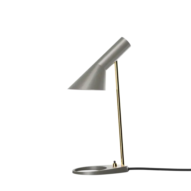 Louis Poulsen Lampe de table AJ mini laiton/gris chaud - 5744171889