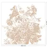 KEK Amsterdam Carta da parati con fiori incisi FU-043 - 292,2x280cm nudo KEK Amsterdam Carta da parati con fiori incisi FU-043 - 292,2x280cm nudo