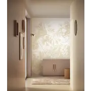 KEK Amsterdam Carta da parati con fiori incisi FU-039 - 194,8x280cm beige KEK Amsterdam Carta da parati con fiori incisi FU-039 - 194,8x280cm beige
