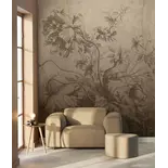 KEK Amsterdam Gradient Flowers behang FU-029 - 389,6x280cm beige KEK Amsterdam Gradient Flowers behang FU-029 - 389,6x280cm beige