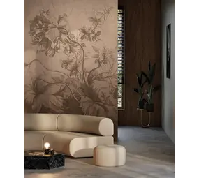 KEK Amsterdam Papier peint Fleurs Dégradées FU-030 - 194,8x280cm nude