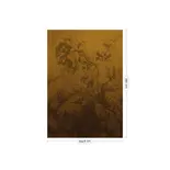KEK Amsterdam Carta da parati Gradient Flowers FU-036 - 194,8x280cm ocra KEK Amsterdam Carta da parati Gradient Flowers FU-036 - 194,8x280cm ocra
