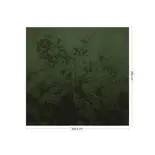KEK Amsterdam Papier peint Fleurs Dégradées FU-034 - 292,2x280cm vert