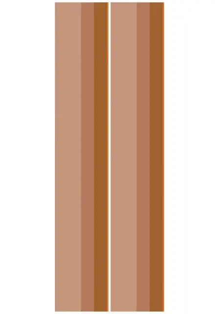 KEK Amsterdam Carta da parati Bold Stripes FU-002 KEK Amsterdam Carta da parati Bold Stripes FU-002