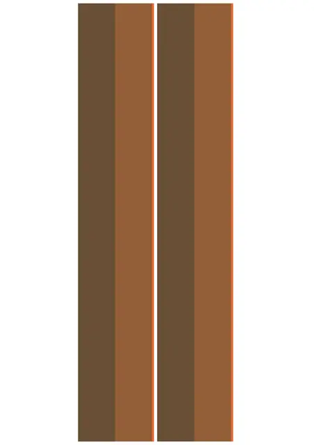 KEK Amsterdam Carta da parati Bold Stripes FU-003