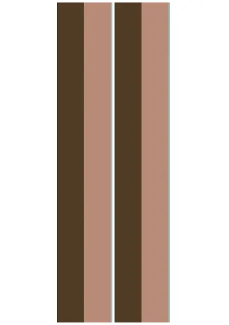 KEK Amsterdam Carta da parati Bold Stripes FU-012