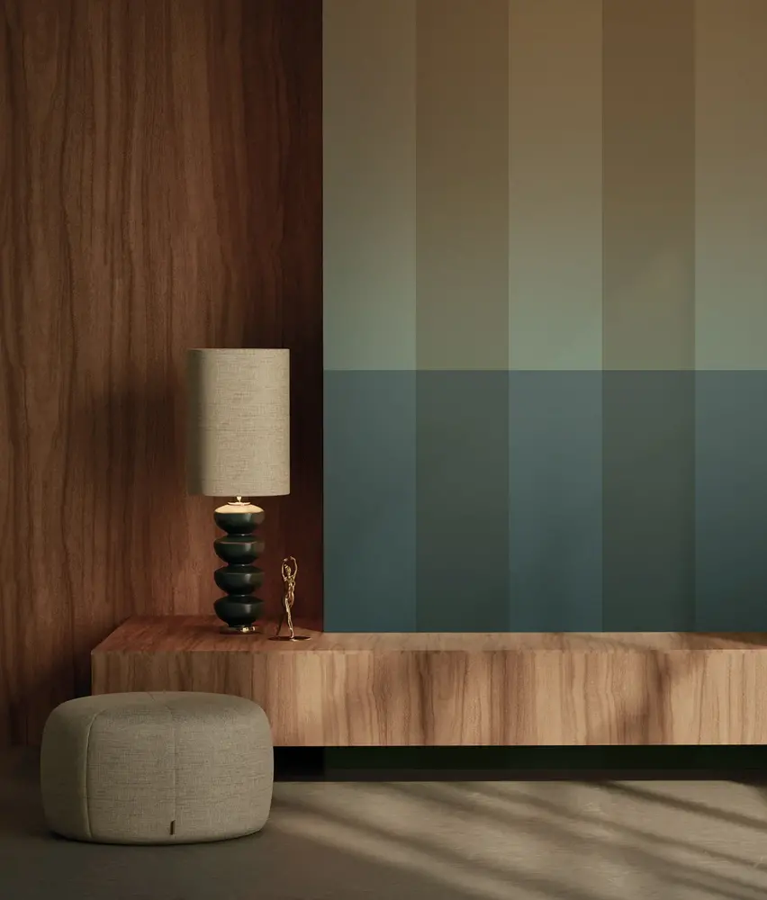 KEK Amsterdam Papier peint à rayures dégradées FU-016 KEK Amsterdam Papier peint à rayures dégradées FU-016