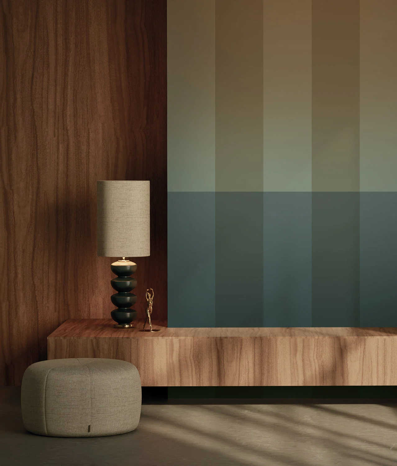 KEK Amsterdam Gradient Stripes behang FU-016