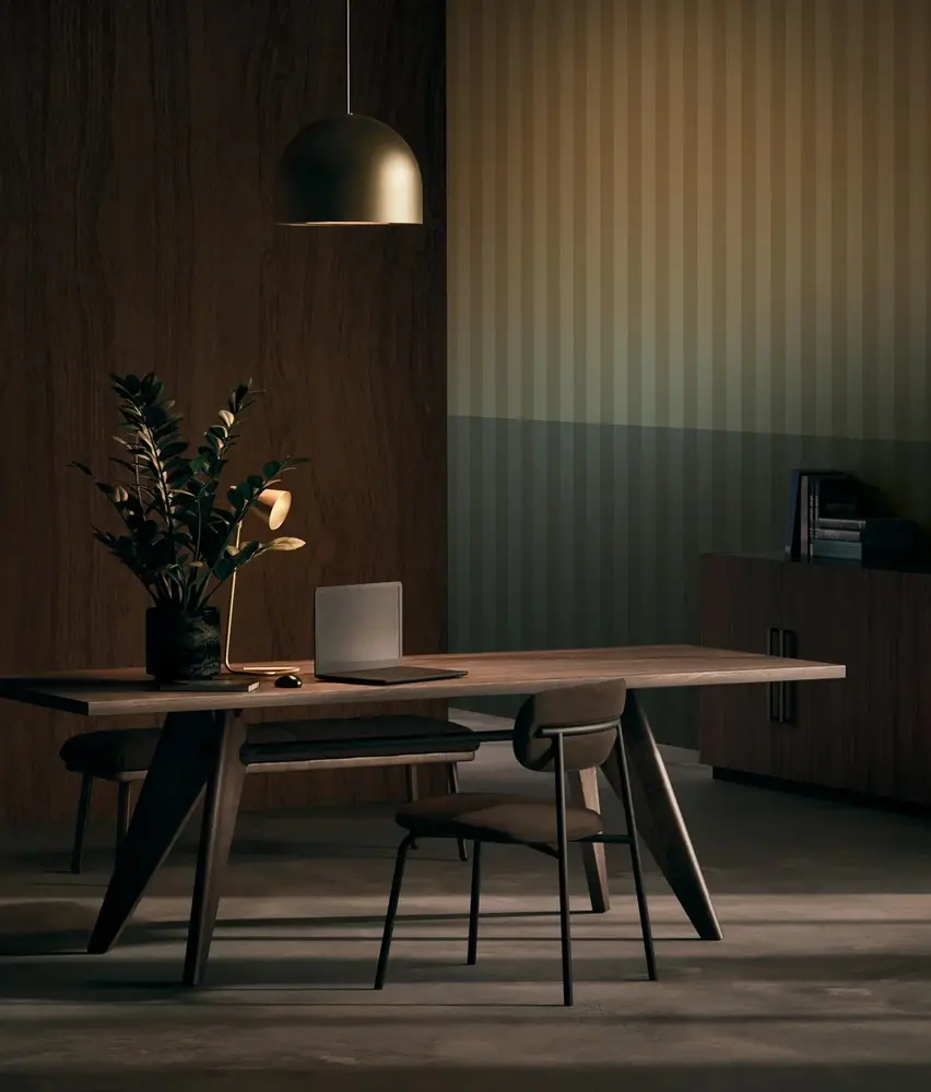 KEK Amsterdam Papier peint à rayures dégradées FU-017