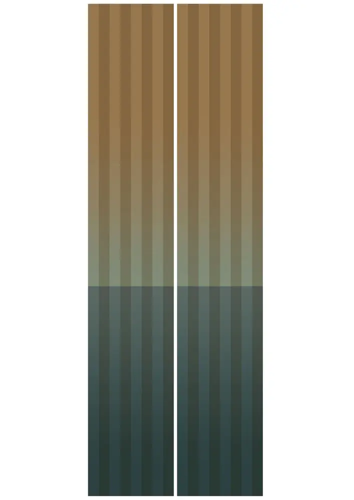 KEK Amsterdam Gradient Stripes behang FU-017 KEK Amsterdam Gradient Stripes behang FU-017