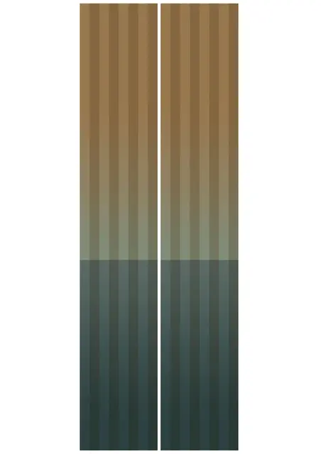 KEK Amsterdam Gradient Stripes behang FU-017 KEK Amsterdam Gradient Stripes behang FU-017