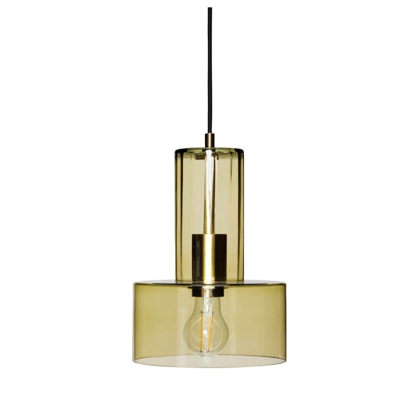 Hubsch Ripple Pendelleuchte grün - 991912