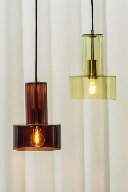 Hubsch Ripple hanglamp groen - 991912 Hubsch Ripple hanglamp groen - 991912