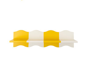 Bloomingville Mini Estante de pared Bubbi amarillo