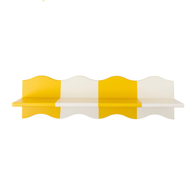 Bloomingville Mini Bubbi wandplank geel - 82062909