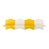 Bloomingville Mini Bubbi wandplank geel - 82062909 Bloomingville Mini Bubbi wandplank geel - 82062909
