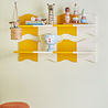 Bloomingville Mini Bubbi wandplank geel - 82062909 Bloomingville Mini Bubbi wandplank geel - 82062909