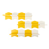Bloomingville Mini Bubbi wandplank geel - 82062909 Bloomingville Mini Bubbi wandplank geel - 82062909