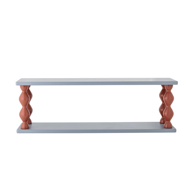 Bloomingville Mini Bibiola wandplank blauw - 82062921