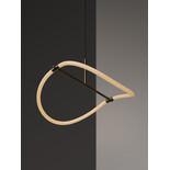 Graypants Lampada a sospensione Halo215 in ottone - GP2061-B