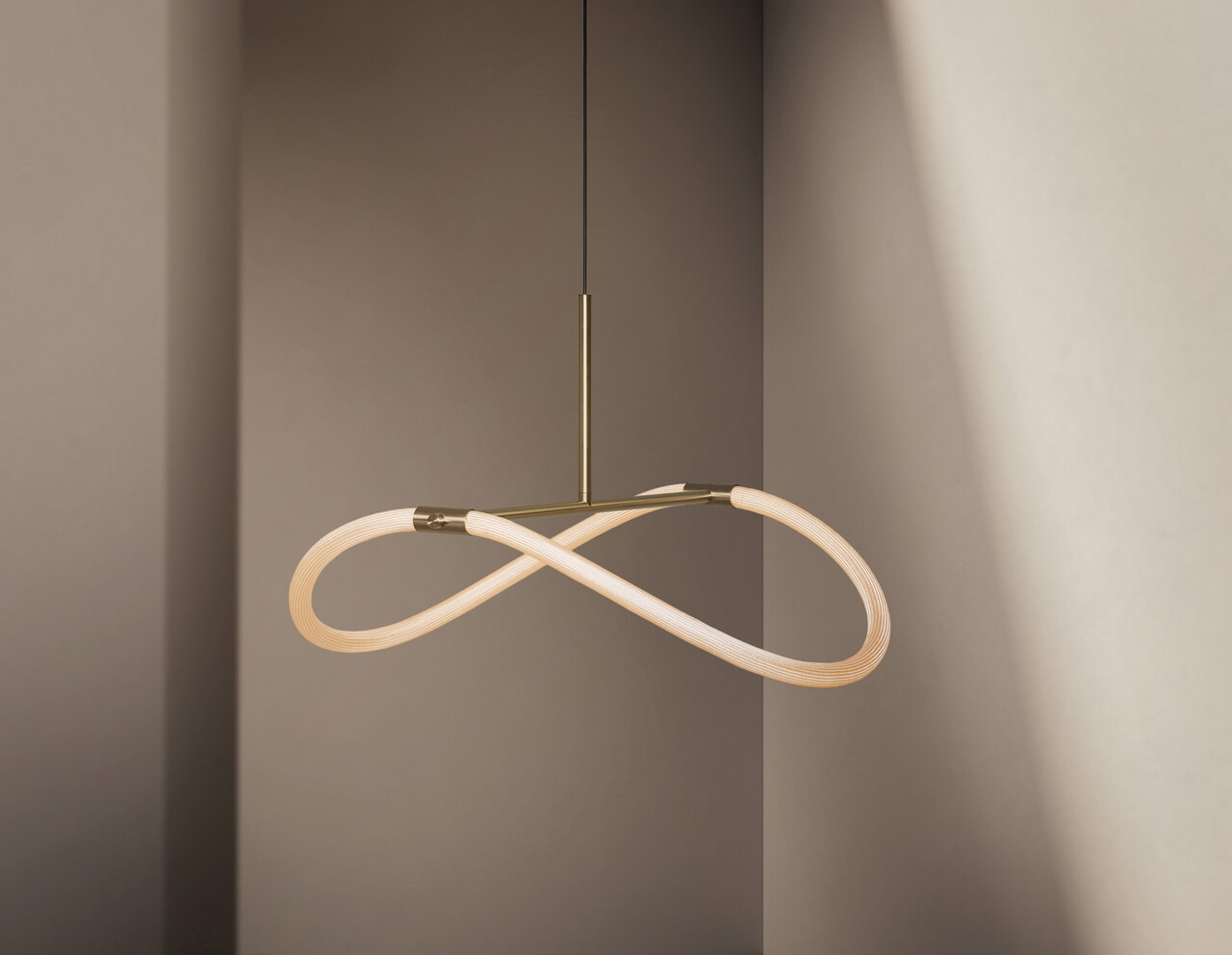 Graypants Halo180 hanging lamp brass - GP2060-B