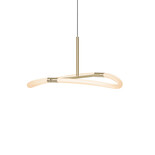 Graypants Halo180 hanging lamp brass - GP2060-B