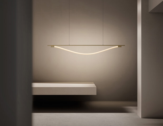 Graypants Bow120 pendant lamp brass GP2062-B