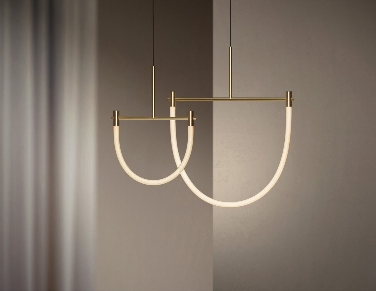 Graypants Arc80 pendant lamp brass - GP2065-B