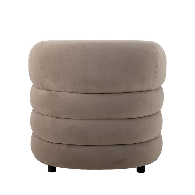 Bloomingville Joel fauteuil grijs - 82064949