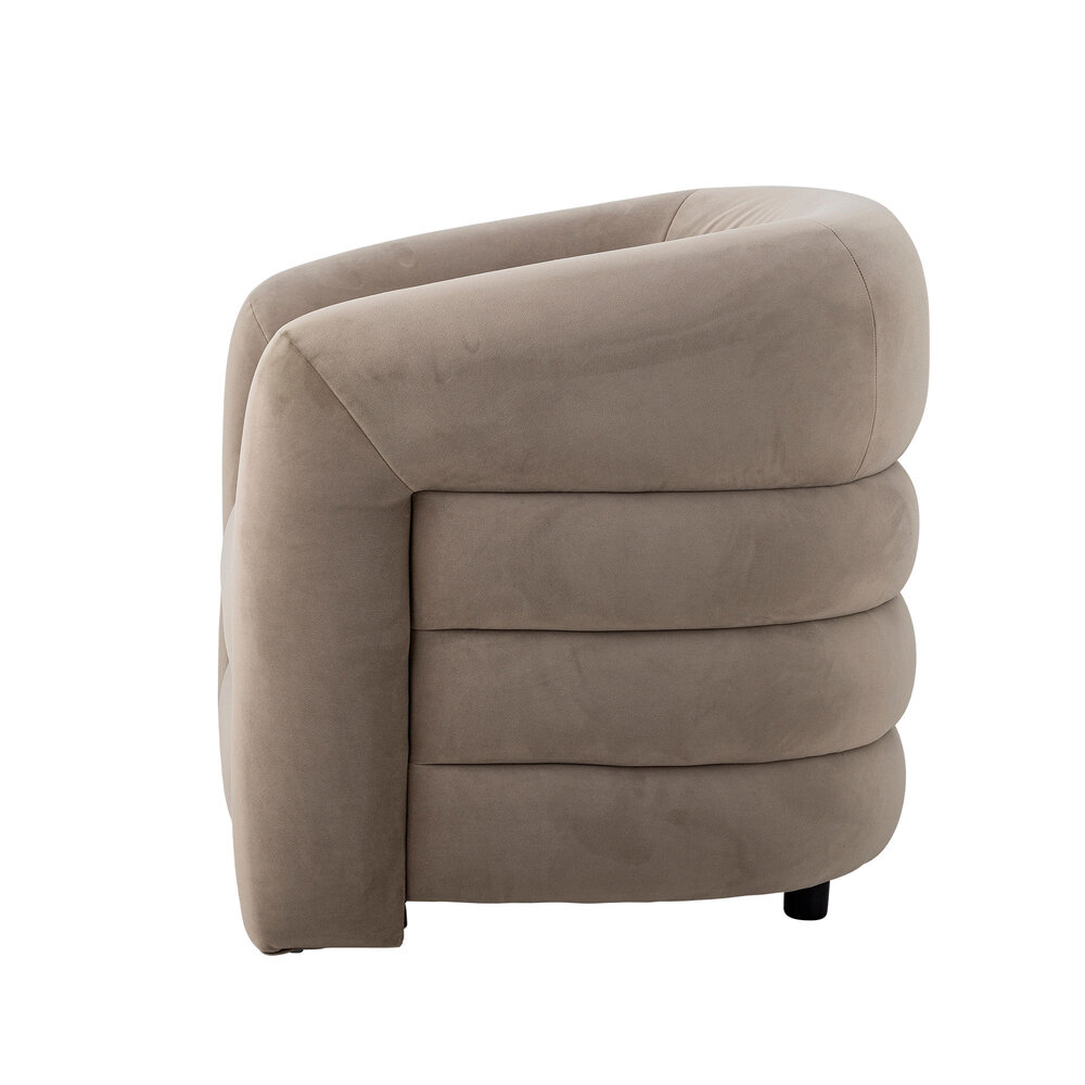Bloomingville Joel fauteuil grijs - 82064949