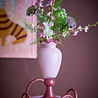 Bloomingville Rüschenvase rosa - 82072623 Bloomingville Rüschenvase rosa - 82072623