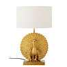 Bloomingville Lámpara de mesa pavo real dorada - 82068666 Bloomingville Lámpara de mesa pavo real dorada - 82068666