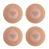Bloomingville Darlene schalen roze set van 4 stuks - 82072424 Bloomingville Darlene schalen roze set van 4 stuks - 82072424