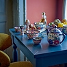 Bloomingville Bassy tafel blauw - 82065051 Bloomingville Bassy tafel blauw - 82065051