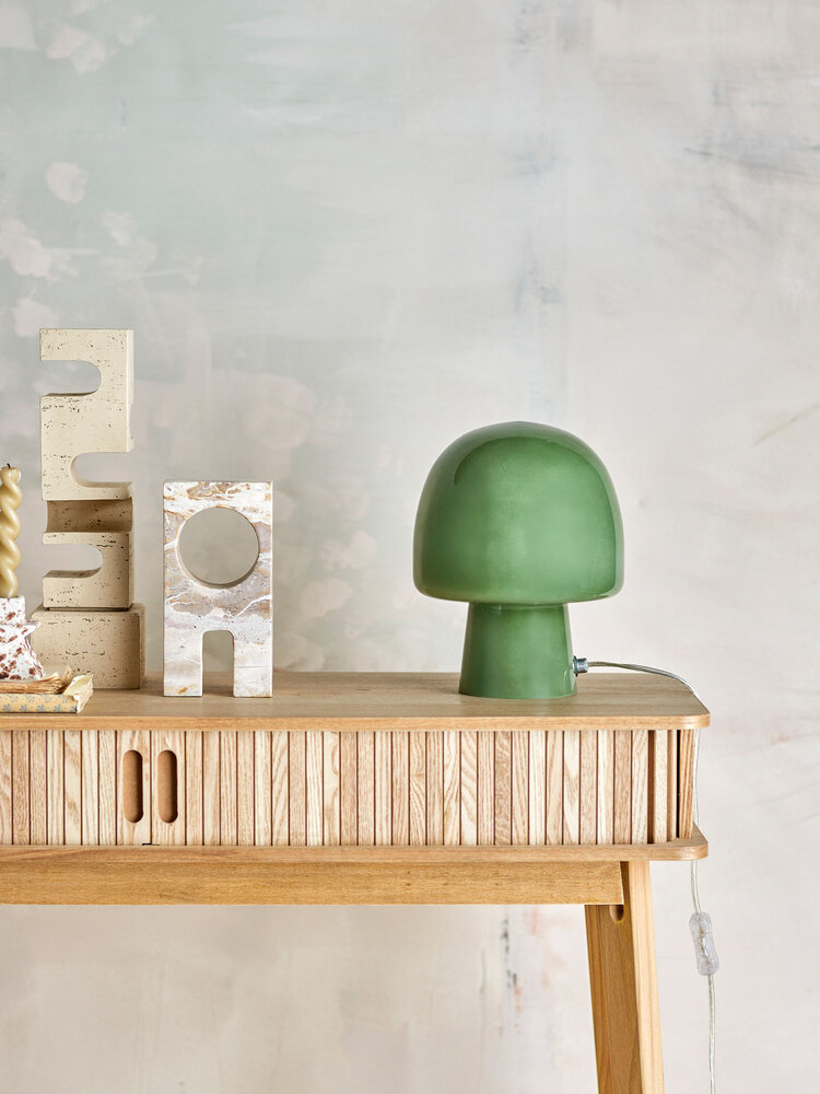 Bloomingville Lampe de table Paddy verte - 82068682