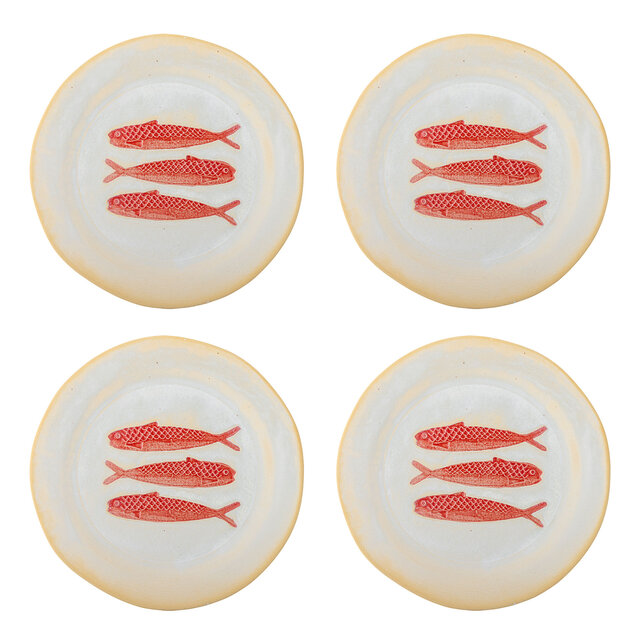 Bloomingville Tallrikar, set med 4 delar - 82072573