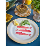 Bloomingville Ensemble de 4 assiettes Had - 82072573 Bloomingville Ensemble de 4 assiettes Had - 82072573