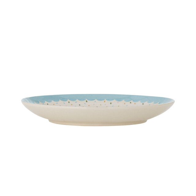 Bloomingville Mini Celebrate borden blauw set van 6 stuks - 82063092