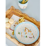 Bloomingville Mini Celebrate Teller blau 6er Set - 82063092 Bloomingville Mini Celebrate Teller blau 6er Set - 82063092