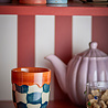 Bloomingville Check mokken set van 4 stuks - 82072604 Bloomingville Check mokken set van 4 stuks - 82072604